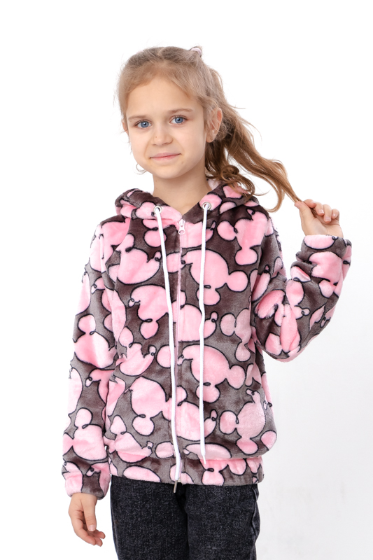 Джемпер для дівчинки (на блискавці)